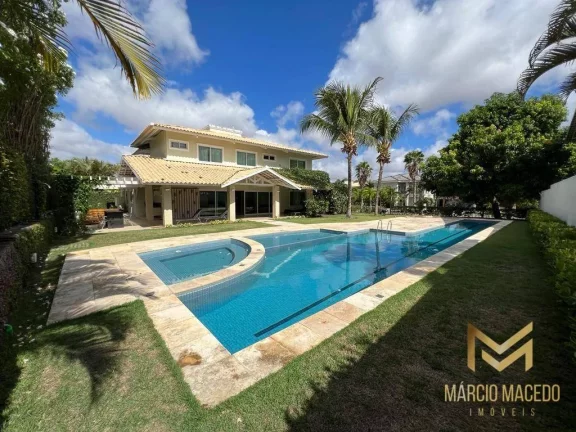 Imagem Casa com 4 dormitórios à venda, 425 m² por R$ 4.100.000,00 - Coité - Eusébio/CE