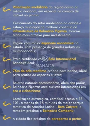Imagem Apartamentos vista mar 3 a 4 suítes / até 6 vagas de garagem -Piçarras SC
