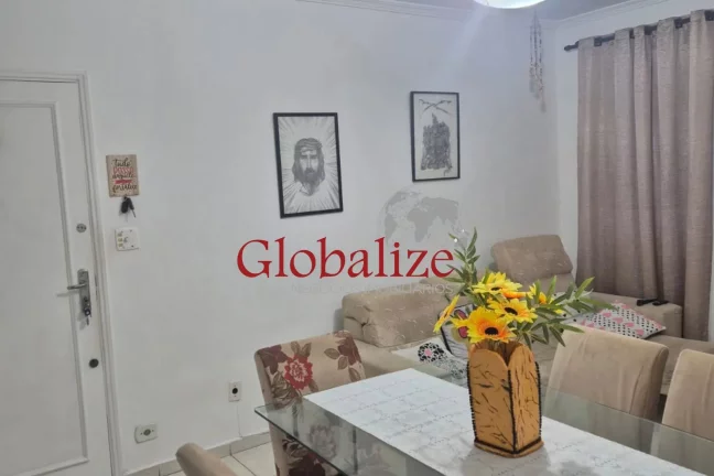 Imagem Apartamento com 2 Dormitórios e vaga demarcada à venda no Gonzaga por R$380.000,00.