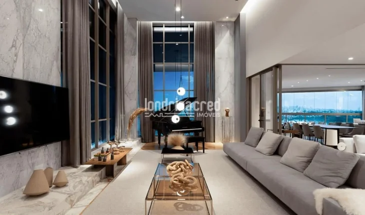 Imagem Wave Vectra em Londrina: empreendimento luxuoso e exclusivo com 427m², 4 suítes, 4 vagas de garagem e 2 boxes privativos