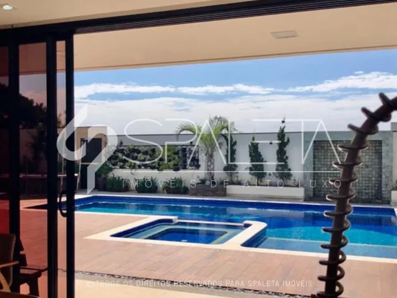 Imagem Linda residência moderna à venda no condomínio Quinta das Paineiras em Jundiaí