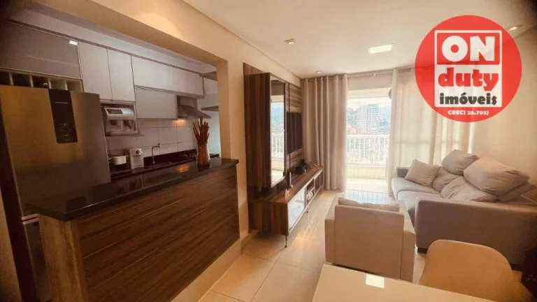Imagem Apartamento à venda, 92 m² por R$ 910.000,00 - Vila Matias - Santos/SP