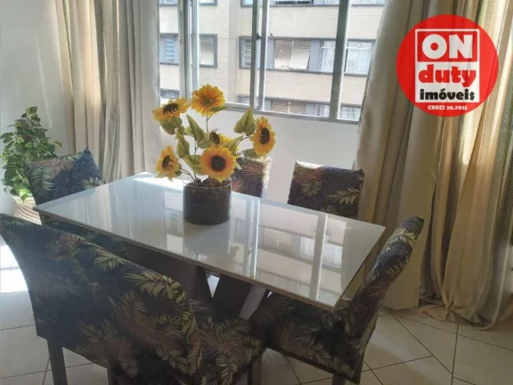 Imagem Apartamento com 2 quartos, 110 m² - venda por R$ 780.000 ou aluguel por R$ 6.071/mês - Gonzaga - Santos/SP
