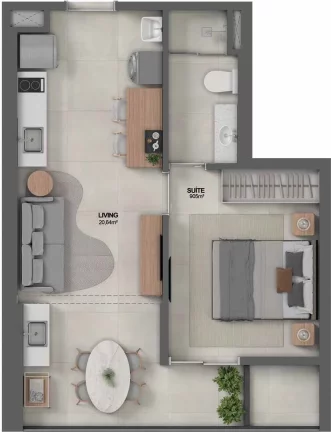 Imagem APARTAMENTO RESIDENCIAL em Vitória - ES, Enseada do Suá