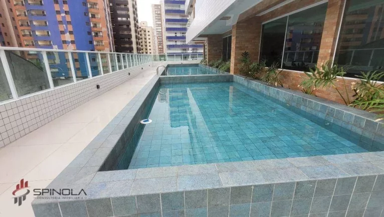 Imagem Apartamento com 3 dormitórios à venda, 126 m² por R$ 1.027.000,00 - Aviação - Praia Grande/SP