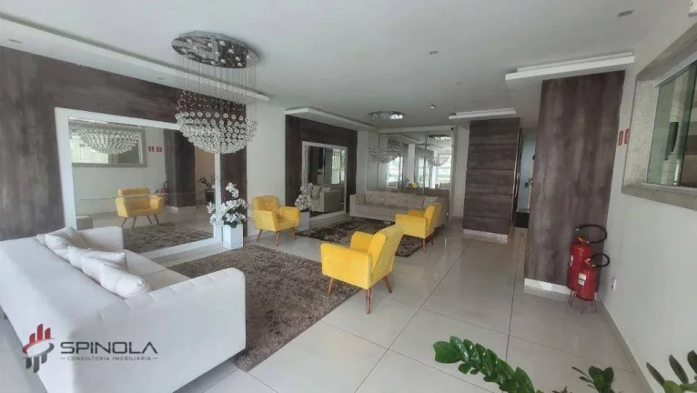 Imagem Apartamento com 1 dormitório à venda, 53 m² por R$ 360.000,00 - Guilhermina - Praia Grande/SP