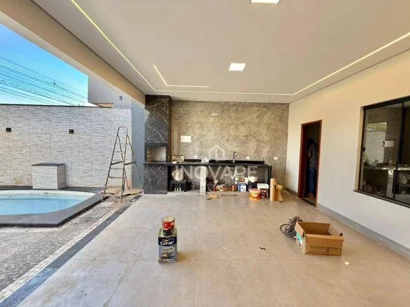 Imagem Casa com 3 dormitórios à venda, 146 m² por R$ 580.000,00 - Parque Vale dos Buritys III - Itumbiara/GO