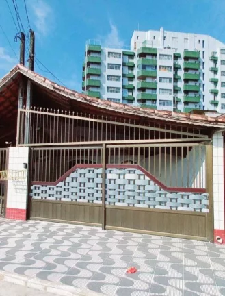 Imagem Casa com 2 dormitórios à venda, 56 m² por R$ 410.000 - Vila Caiçara - Praia Grande/SP