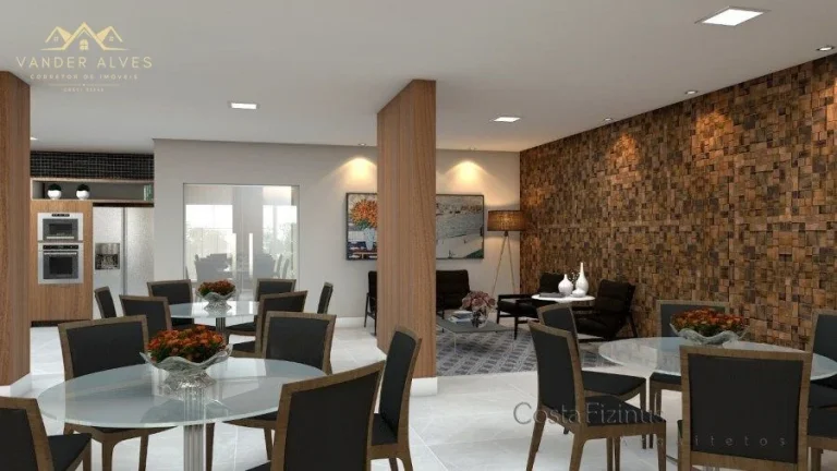 Imagem Apartamento 3 dormit. a venda no Residencial Porto Fino-Foz do Iguaçu-PR.