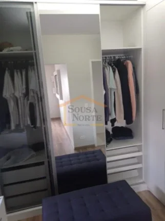 Imagem Apartamento 2 dormitórios, sendo 1 suíte e o 3º dormitório foi transformado em closet, escritór...