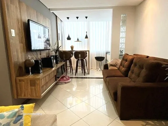 Imagem Apartamento com 03 quartos, sendo 01 com suíte, sala para dois ambientes com varanda integrada, coz...