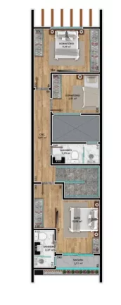 Imagem GEMINADO COM 105M² NO COSTA E SILVA
