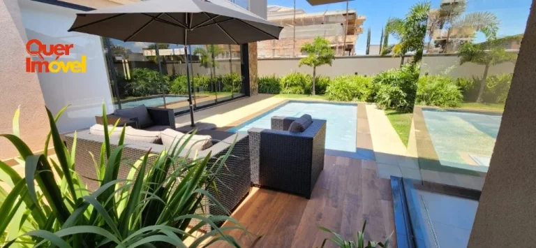 Imagem Casa em Condomínio de Luxo à Venda em Ribeirão Preto-SP, Bairro Terras de Florença 350m² de Área