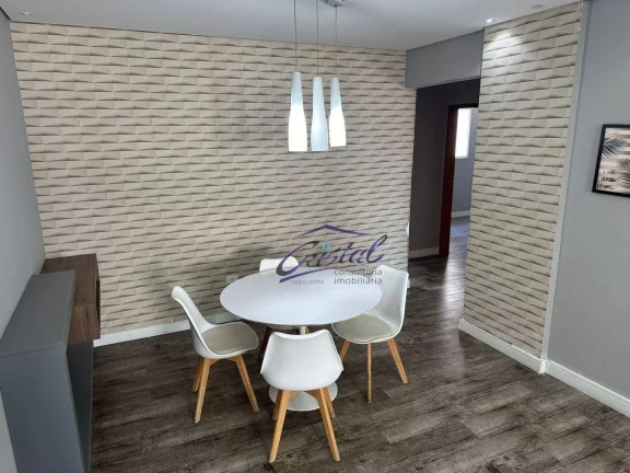 Imagem Apartamento com 3 dormitórios à venda, 126 m² por R$ 820.000,00 - Guilhermina - Praia Grande/SP