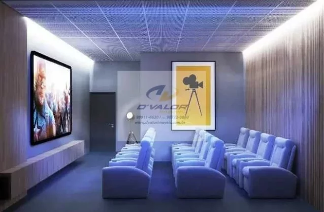 Imagem Vendo apartamento com 77m², 3 quartos s/2 suítes, sala p/2 ambientes, varanda gourmet e 2 vagas