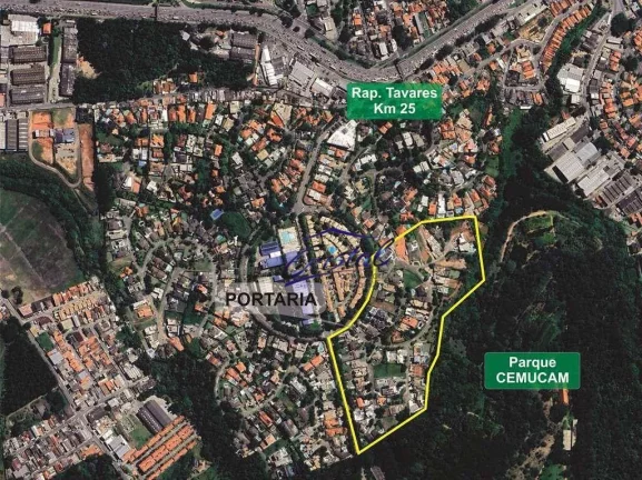 Imagem Terreno à venda, 1553 m² - Condomínio Jardim Passárgada D - Cotia/SP
