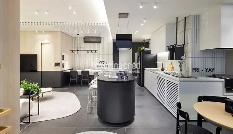 Imagem Apartamento no YOU 180-Vanguard: 2 Suítes, 3 Banheiros, Sala, Cozinha, 2 Vagas de Garagem e 86m² de Área Útil