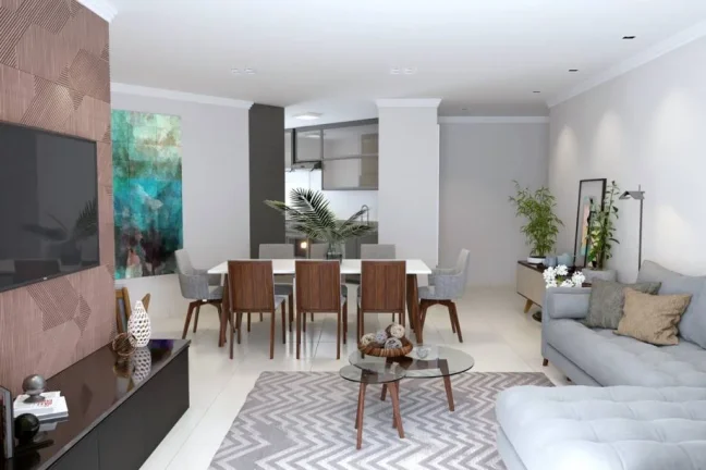 Imagem APARTAMENTO COM 107.96 m² - GUILHERMINA - PRAIA GRANDE SP