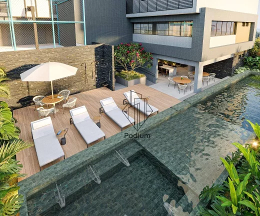 Imagem Apartamentos com varanda/sacada gourmet aproximadamente a 200m do Parque Linear Parahyba do Bessa - AP2644.