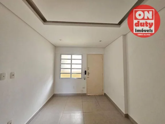 Imagem Apartamento com 1 dormitório, 48 m² - venda por R$ 390.000,00 ou aluguel por R$ 3.224,00/mês - Gonzaga - Santos/SP