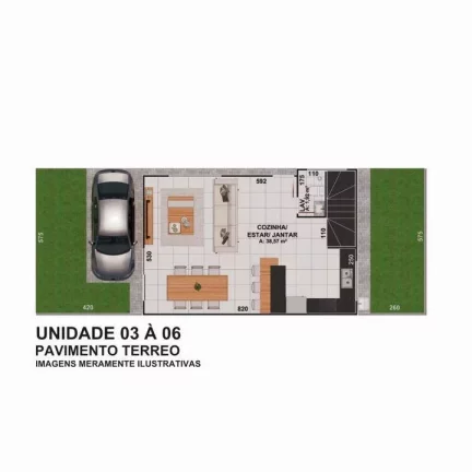 Imagem Sobrado para Venda em Curitiba, Bairro Alto, 3 dormitórios, 1 suíte, 3 banheiros, 2 vagas