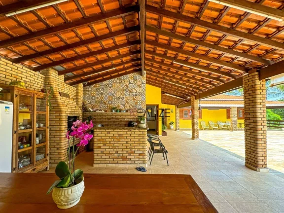 Imagem Casa/Chácara moderna com 6 dormitórios à venda, por R$ 3.350.000 - Condomínio Mosteiro de Itaici - Indaiatuba/SP