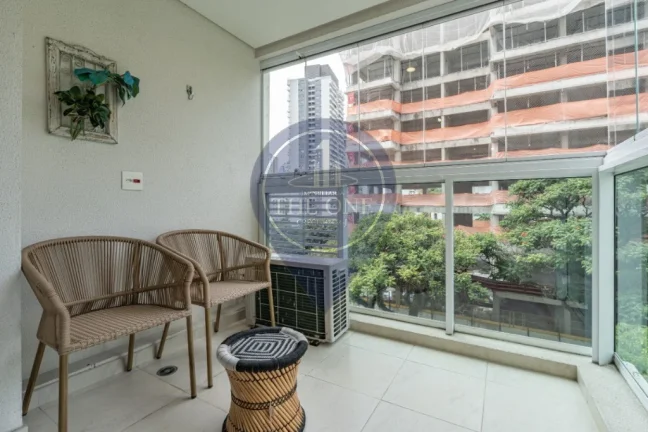Imagem Studio de luxo à venda no Paraíso: 1 quarto, 2 salas, 2 banheiros, 1 vaga de garagem, 42m² em São Paulo-SP.
