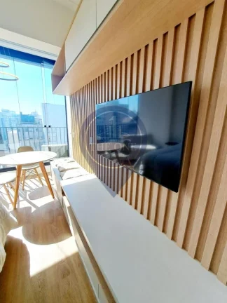 Imagem Studio à venda em São Paulo-SP, na Vila Mariana: 1 quarto, 2 salas, 1 banheiro, 28m² de área. Venha conferir!