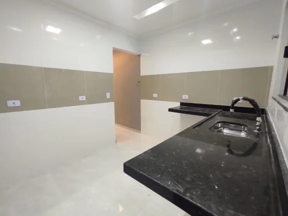 Imagem Sobrado com 2 dorms, Caiçara, Praia Grande - R$ 375 mil, Cod: 2376