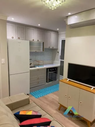Imagem Apartamento moderno, porteira fechada, 32 metros, 2 dormitórios, lazer completo, designer moderno com excelente localização e valor .