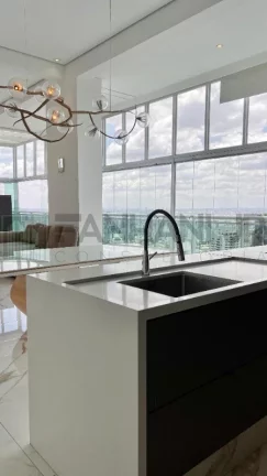 Imagem Apartamento de Luxo à Venda em Cerqueira César - 1 quarto, 1 suíte, 3 salas e 2 vagas de garagem - São Paulo-SP - 120m².