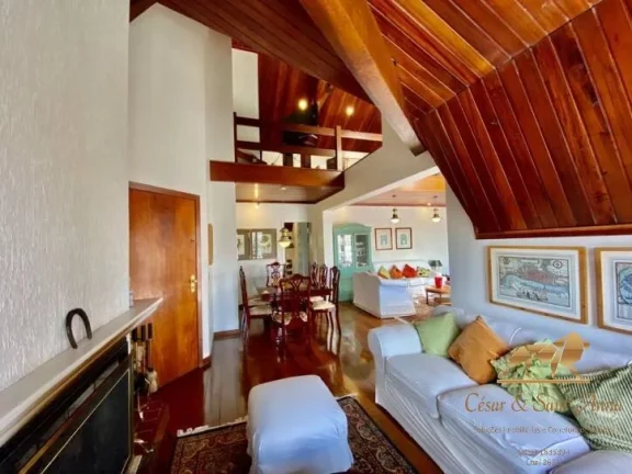 Imagem Apartamento com 4 dormitórios à venda, 186 m² por R$ 1.800.000,00 - Jardim Manancial - Campos do Jordão/SP