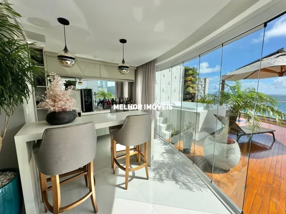 Imagem Apartamento Garden alto padrão á venda localizado em Frente Mar em Balneário Camboriú.