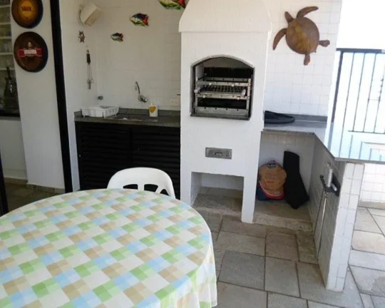 Imagem apartamento de cobertura a venda no Guarujá na Praia das Pitangueiras