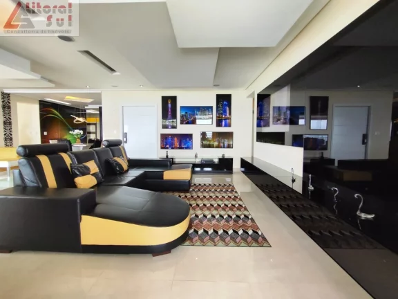 Imagem Imperdível oportunidade: Apartamento de luxo com 3 suítes e 4 vagas na Aviação, Praia Grande-SP!