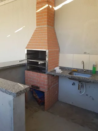 Imagem Apartamento com 2 dormitórios, banheiro com blindex, sala, cozinha com armários , lavanderia com a...
