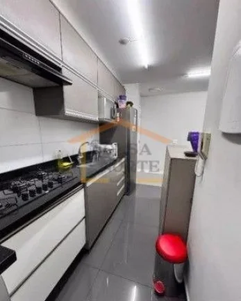 Imagem Apartamento 3 dormitórios, sendo 1 suíte, sala 2 ambientes, sacada, cozinha planejada, área de se...