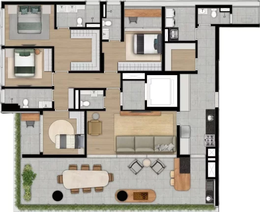 Imagem APARTAMENTO RESIDENCIAL em São Paulo - SP, Moema