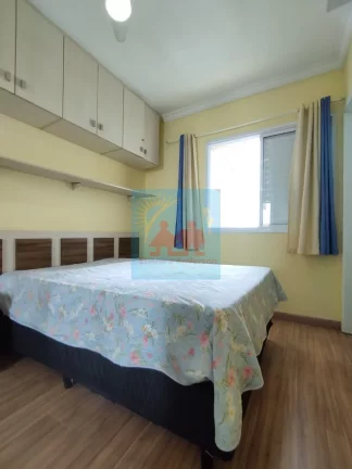 Imagem Apartamento com 70m² e Vista Total para o Mar na Vila Mirim, Praia Grande/SP, 580mil