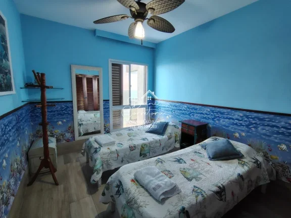 Imagem Apartamento com linda vista para o mar em Guarujá-SP, no Morro do Maluf: 3 quartos, 2 suítes, 2 salas, 3 banheiros, 1 vaga de garagem, 142m².