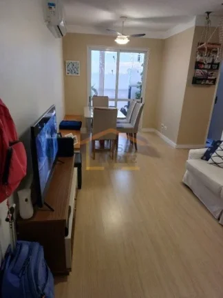 Imagem Apartamento, 2 dormitórios, sendo 1 suíte, sala para 2 ambientes, sacada, cozinha com armários, 2...