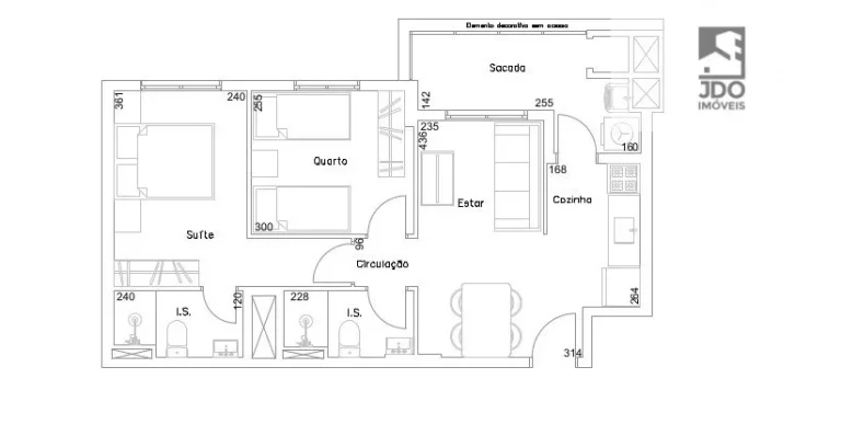 Imagem Apartamento a Venda no bairro Rebouças - Curitiba, PR