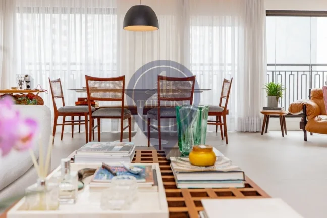 Imagem Apartamento de luxo em Perdizes: 3 quartos, 3 suítes, 2 salas, 4 banheiros, 2 vagas, 174m² - São Paulo-SP.