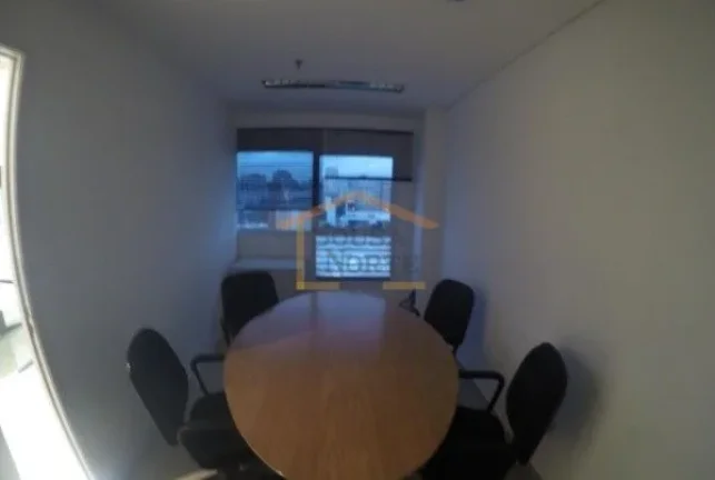 Imagem Sala comercial com 61m², unificação das unidades 1307 e 1308 (matrículas separadas), com piso em...