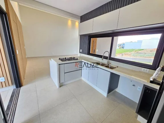 Imagem Casa moderna com moveis planejados à venda, 184 m² por R$ 1.580.000 - Condomínio Park Gran Reserve - Indaiatuba/SP