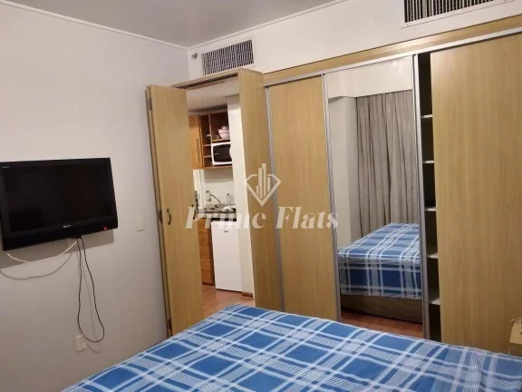 Imagem Flat disponível para venda no Hotel Slaviero Essential São Paulo Moema, com 26m², 1 dormitório e 1 vaga