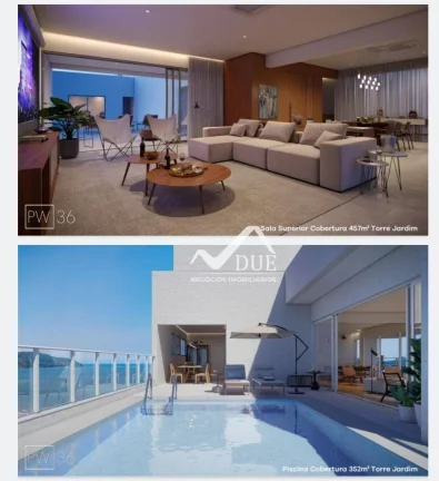 Imagem Apartamento com 4 dormitórios à venda, 315 m² por R$ 3.900.000,00 - Pompéia - Santos/SP