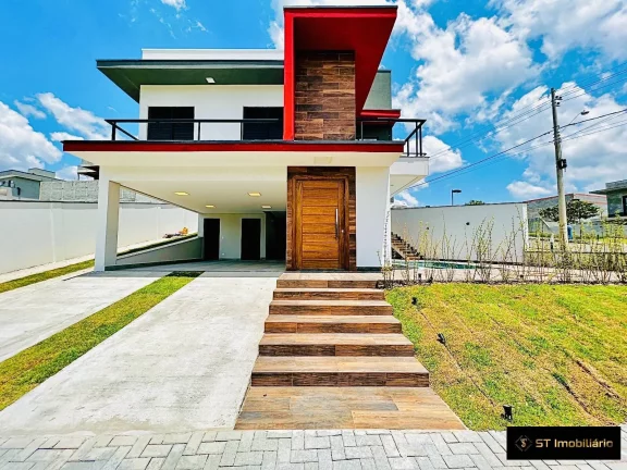 Imagem Casa de alto padrão em condomínio em Atibaia! Aceita financiamento bancário