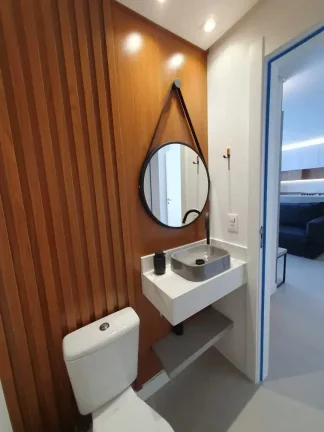 Imagem Apartamento com 2 suítes e 2 vagas de garagem na Praia Brava em Itajaí