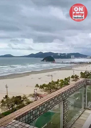 Imagem Cobertura com 4 dormitórios à venda, 380 m² por R$ 4.999.999,00 - Pompéia - Santos/SP